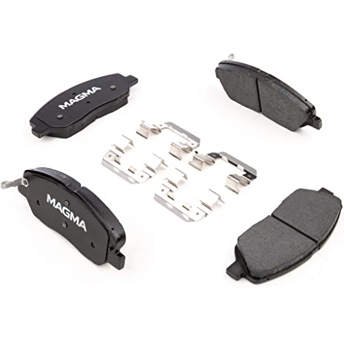 MAGMA Premium PMD1202C Ceramic Brake Pads, Front