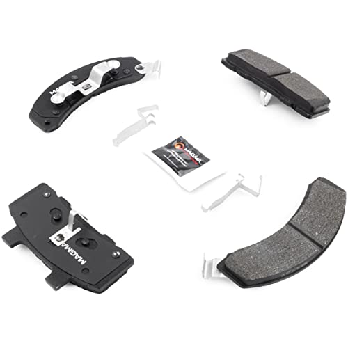 MAGMA Premium PMD215M Semi-Metallic Brake Pads, Front