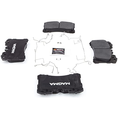 MAGMA Premium PMD1282C Ceramic Brake Pads, Front