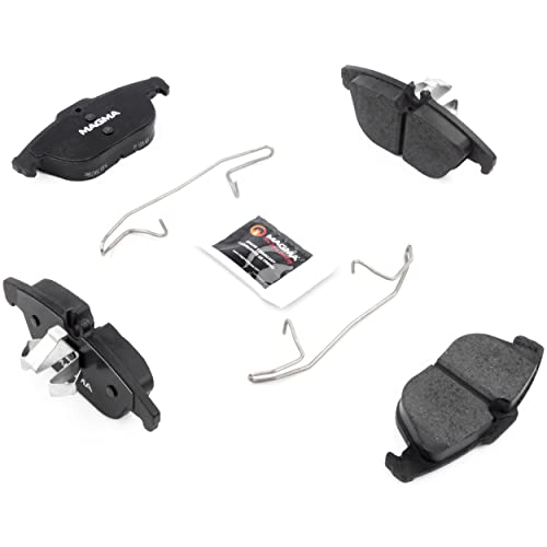MAGMA Premium PMD1341C Ceramic Brake Pads, Rear