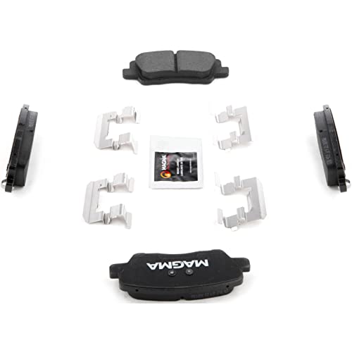 MAGMA Premium PMD1659C Ceramic Brake Pads, Rear
