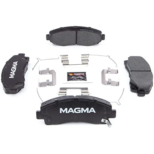MAGMA Premium PMD1584C Ceramic Brake Pads, Front