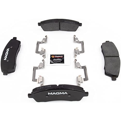 MAGMA Premium PMD757C Ceramic Brake Pads, Rear