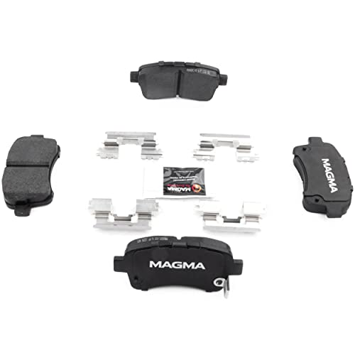 MAGMA Premium PMD937C Ceramic Brake Pads, Front