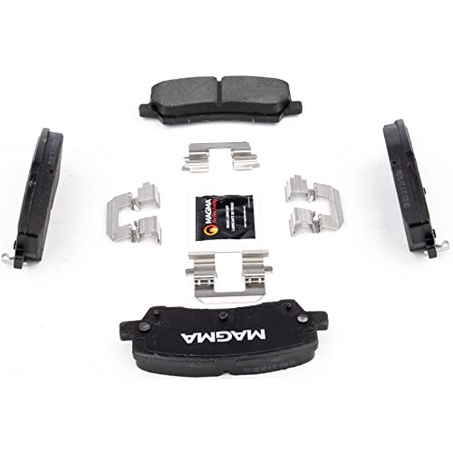 MAGMA Premium PMD1793C Ceramic Brake Pads, Rear