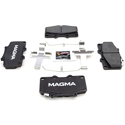 MAGMA Premium PMD502C Ceramic Brake Pads, Front