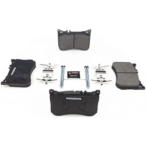 MAGMA Premium PMD1688M Semi-Metallic Brake Pads, Front