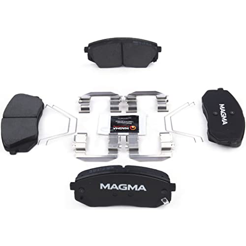 MAGMA Premium PMD1855C Ceramic Brake Pads, Front
