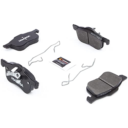 MAGMA Premium PMD794M Semi-Metallic Brake Pads, Front
