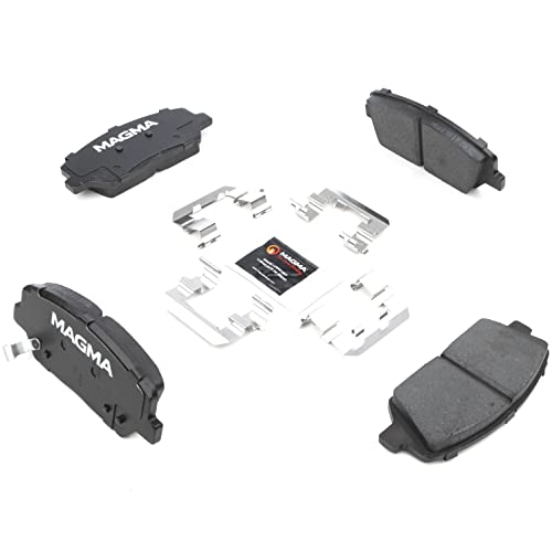 MAGMA Premium PMD1413C Ceramic Brake Pads, Front