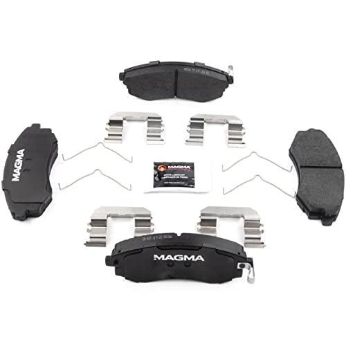 MAGMA Premium PMD700C Ceramic Brake Pads, Front