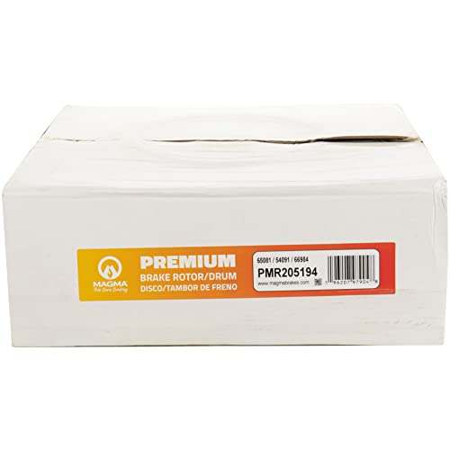 MAGMA Premium Disc Brake Rotor and Hub Assembly PMR205194