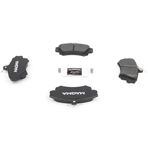 MAGMA Premium PMD837M Semi-Metallic Brake Pads, Front