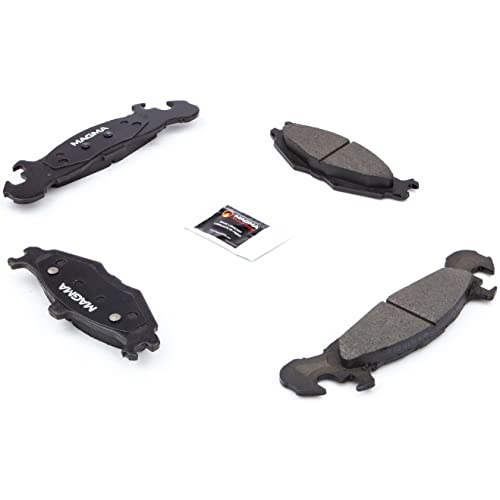 MAGMA Premium PMD219M Semi-Metallic Brake Pads, Front