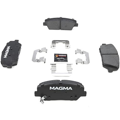 MAGMA Premium PMD1413C Ceramic Brake Pads, Front