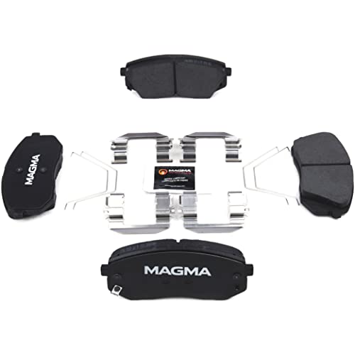MAGMA Premium PMD1855C Ceramic Brake Pads, Front