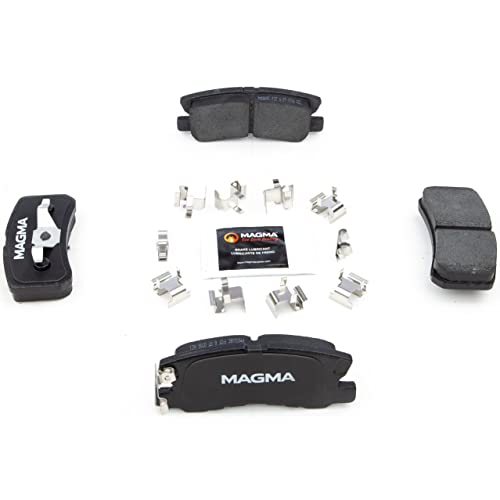 MAGMA Premium PMD868C Ceramic Brake Pads, Rear