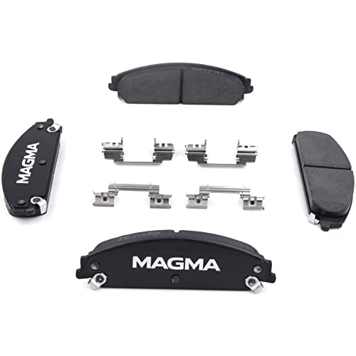 MAGMA Premium PMD1058C Ceramic Brake Pads, Front