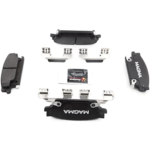 MAGMA Premium PMD1020C Ceramic Brake Pads, Rear