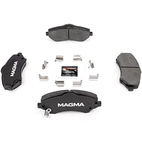 MAGMA Premium PMD1273C Ceramic Brake Pads, Front