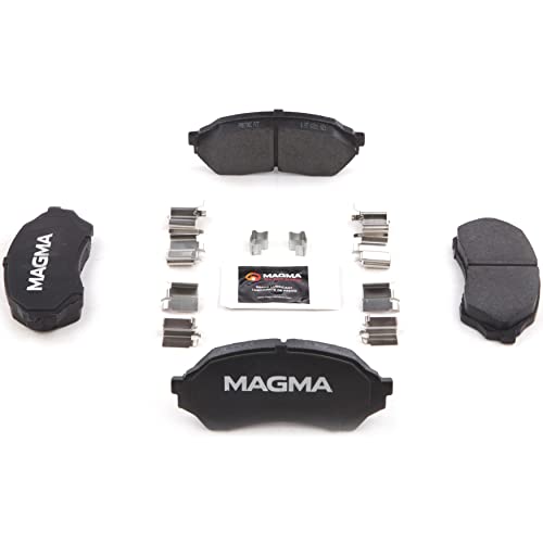 MAGMA Premium PMD798C Ceramic Brake Pads, Front
