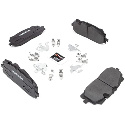 MAGMA Premium PMD1894C Ceramic Brake Pads, Front