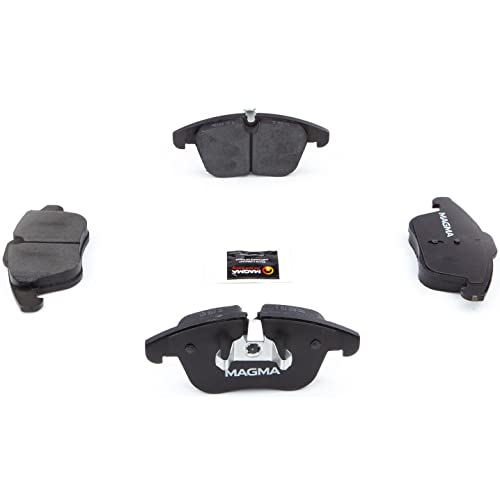 MAGMA Premium PMD1869C Ceramic Brake Pads, Front