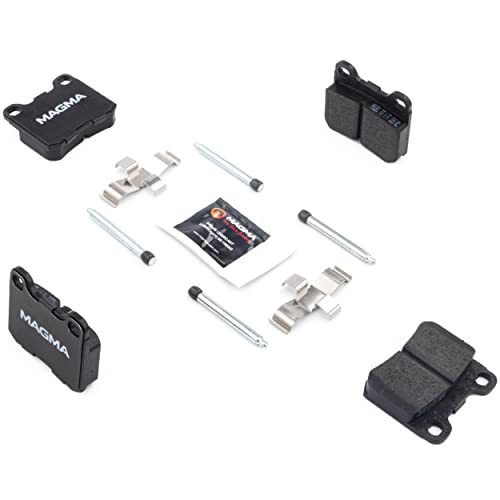 MAGMA Premium PMD335C Ceramic Brake Pads, Rear