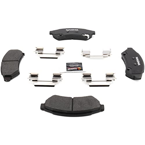 MAGMA Premium PMD1075C Ceramic Brake Pads, Front