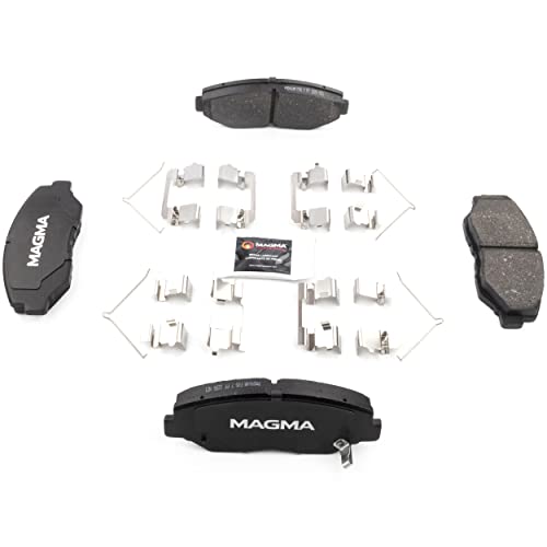 MAGMA Premium PMD914M Semi-Metallic Brake Pads, Front