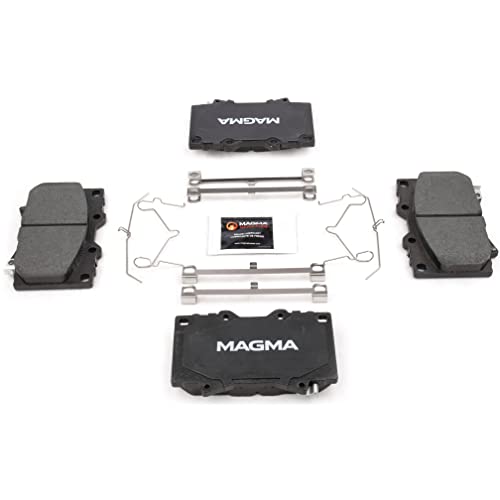 MAGMA Premium PMD772C Ceramic Brake Pads, Front