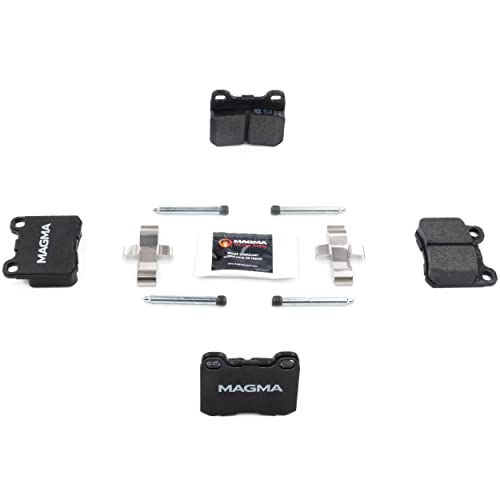 MAGMA Premium PMD335C Ceramic Brake Pads, Rear