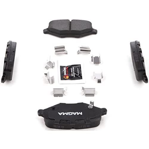 MAGMA Premium PMD1719C Ceramic Brake Pads, Rear