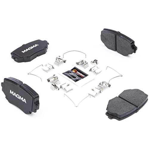 MAGMA Premium PMD680C Ceramic Brake Pads, Front