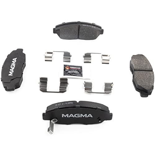 MAGMA Premium PMD465M Semi-Metallic Brake Pads, Front