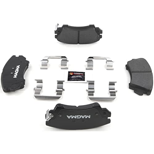 MAGMA Premium PMD1404C Ceramic Brake Pads, Front