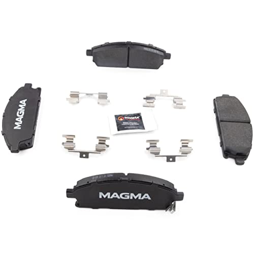 MAGMA Premium PMD855C Ceramic Brake Pads, Front