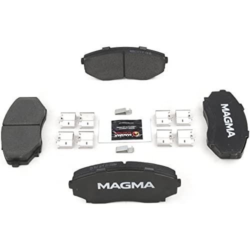 MAGMA Premium PMD551C Ceramic Brake Pads, Front