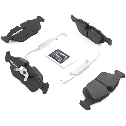 MAGMA Premium PMD558C Ceramic Brake Pads, Front