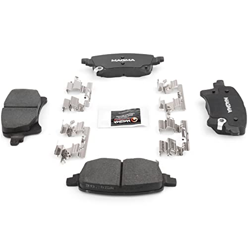 MAGMA Premium PMD2233C Ceramic Brake Pads, Rear
