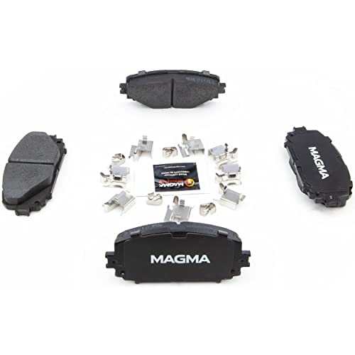 MAGMA Premium PMD1628C Ceramic Brake Pads, Front