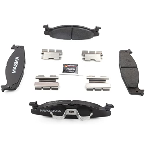 MAGMA Premium PMD632C Ceramic Brake Pads, Front