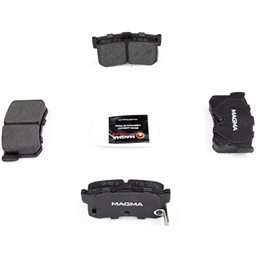 MAGMA Premium PMD1262C Ceramic Brake Pads, Rear