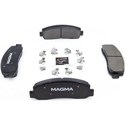 MAGMA Premium PMD1069M Semi-Metallic Brake Pads, Front