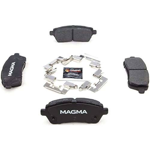 MAGMA Premium PMD1454C Ceramic Brake Pads, Front