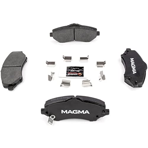 MAGMA Premium PMD1273C Ceramic Brake Pads, Front