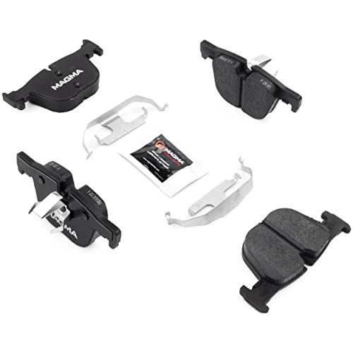 MAGMA Premium PMD1610C Ceramic Brake Pads, Rear