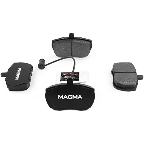 MAGMA Premium PMD519M Semi-Metallic Brake Pads, Front