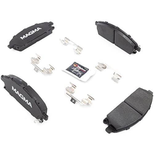 MAGMA Premium PMD855C Ceramic Brake Pads, Front