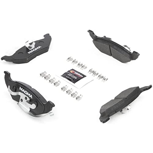 MAGMA Premium PMD544M Semi-Metallic Brake Pads, Rear